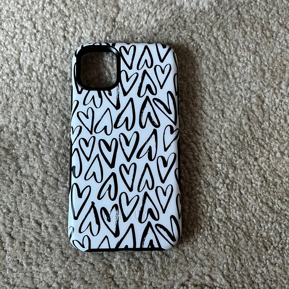 Casely Graphic Hearts iPhone 11 case